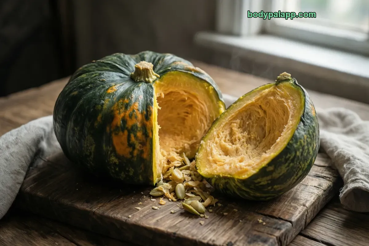 Acorn squash, baked, unsalted