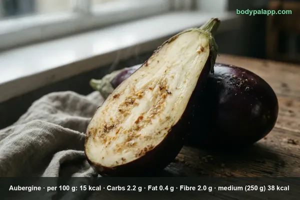 Aubergine calories