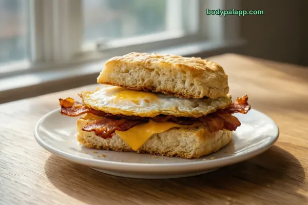 Bacon, Egg And Cheese Biscuit