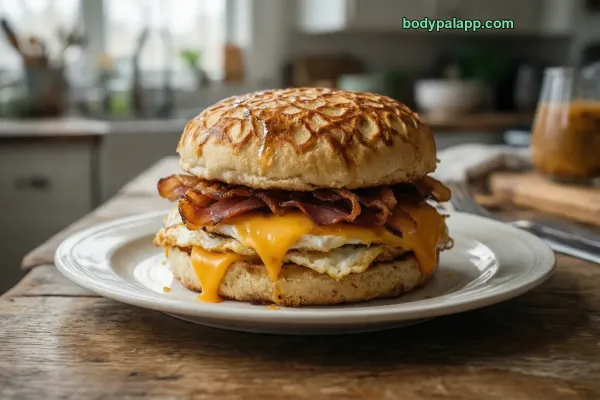 Bacon, Egg And Cheese Mcgriddle