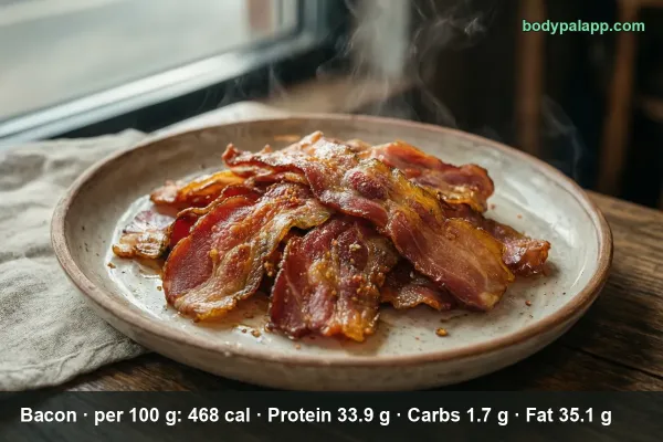 Strip Of Bacon calories