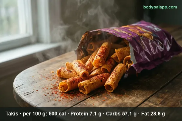 Bag Of Takis calories