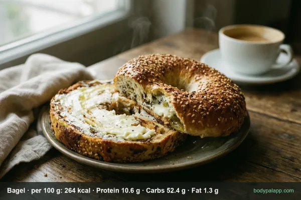 Bagel calories