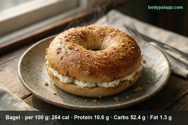Bagel With Cream Cheese calories