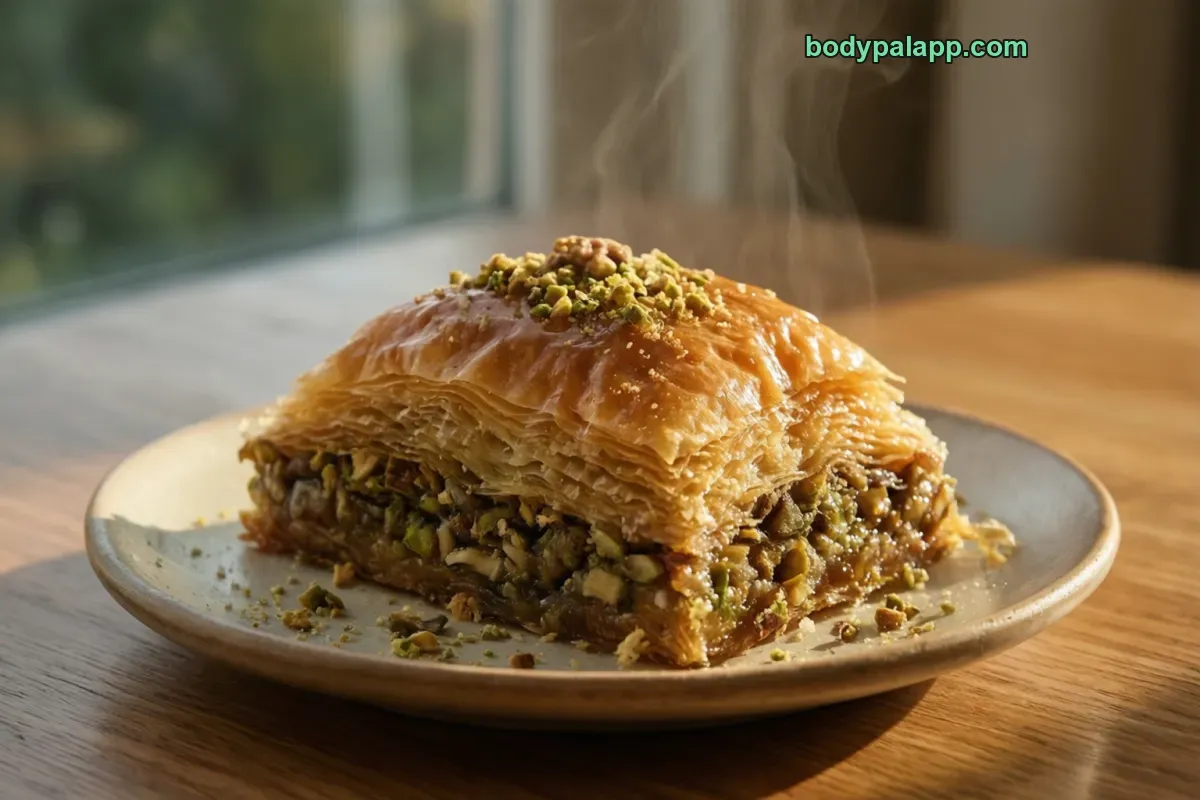 Baklava, ready to eat