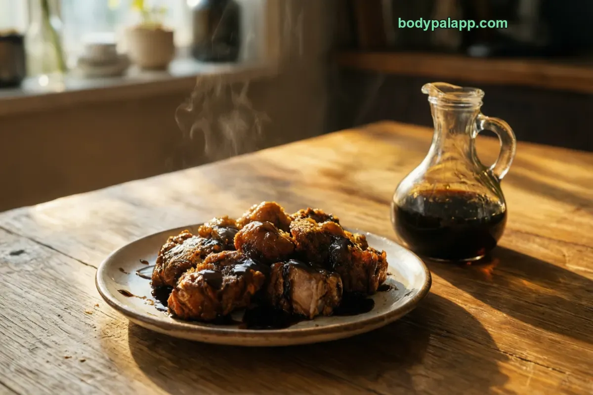 Balsamic vinegar, plain, bottled