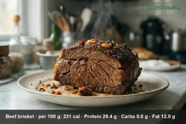 Beef brisket calories
