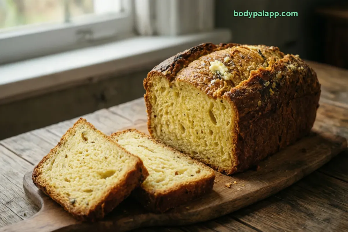 Beer bread, packaged, per label