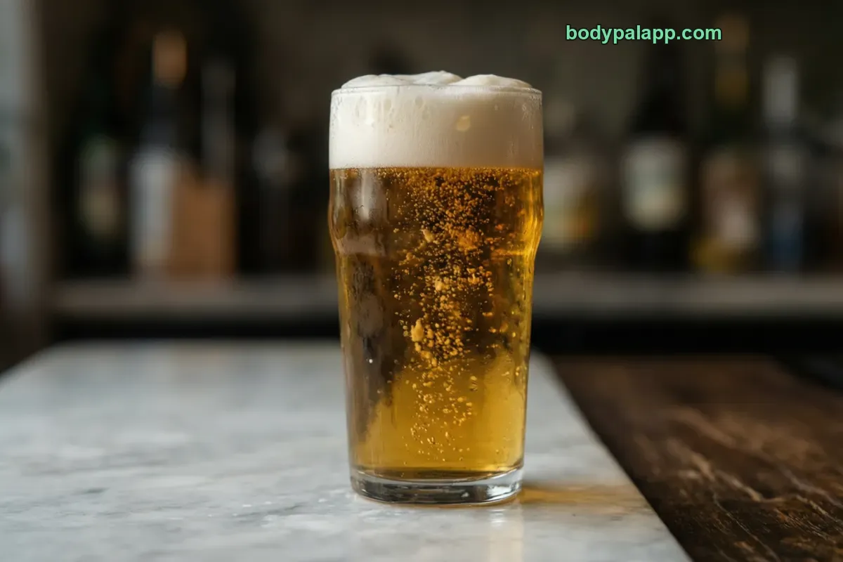 Beer, regular strength