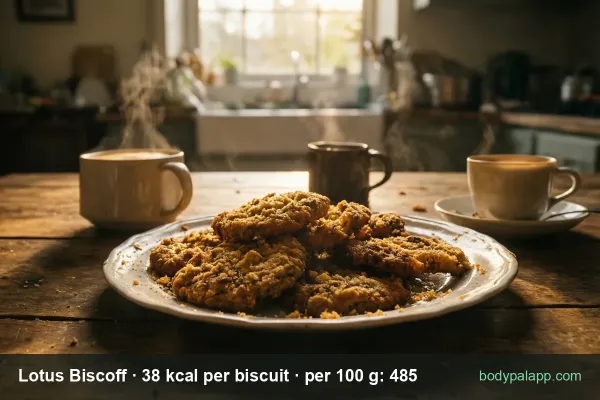 Biscoff biscuit calories