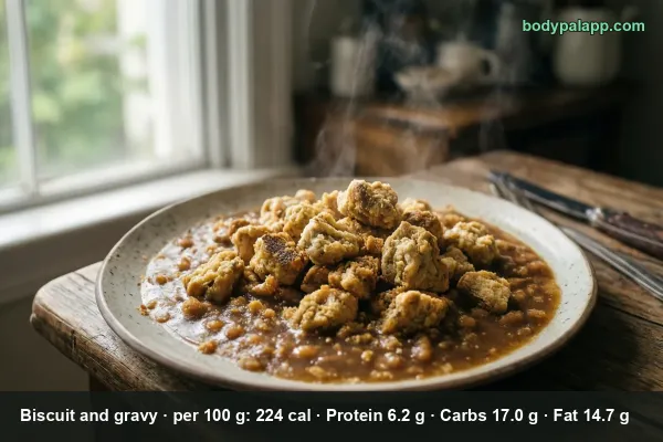 Biscuits And Gravy calories