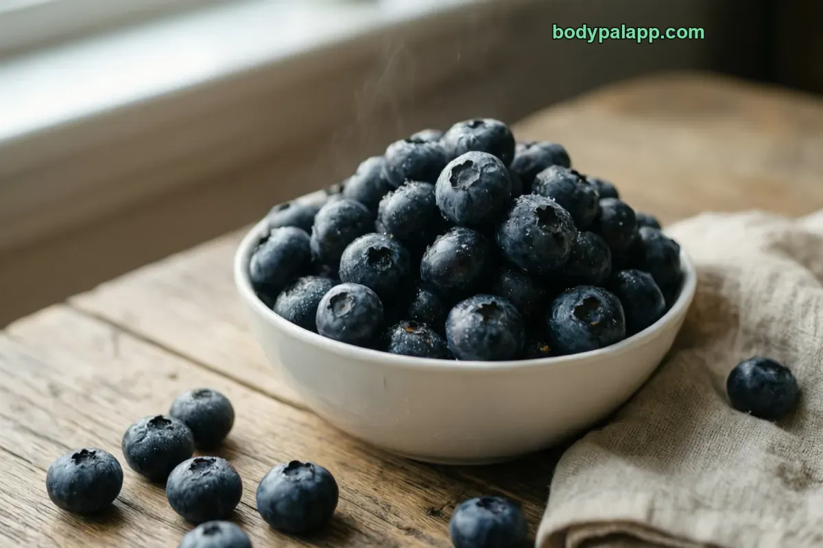 Blueberries, raw