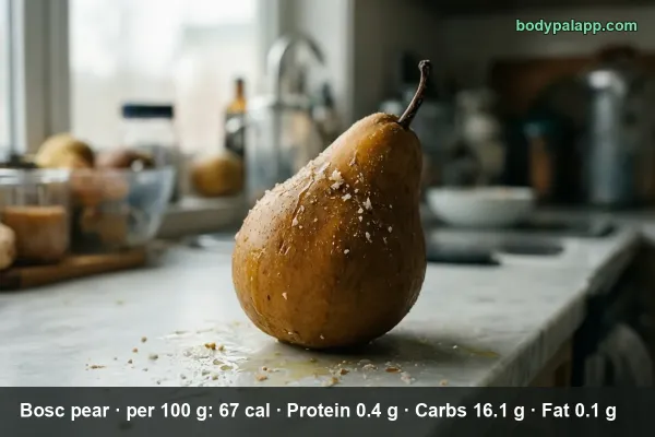 Bosc Pear calories