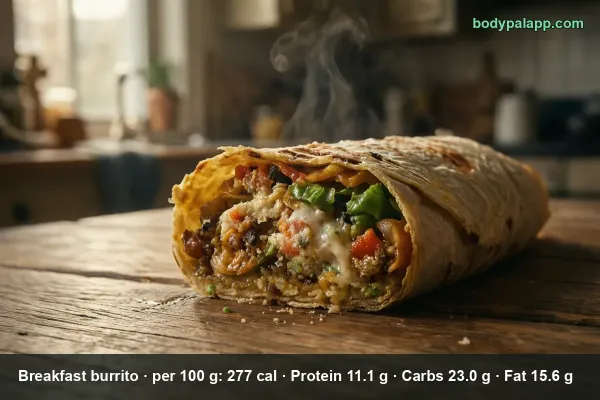 Breakfast Burrito calories
