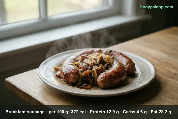 Breakfast Sausage calories