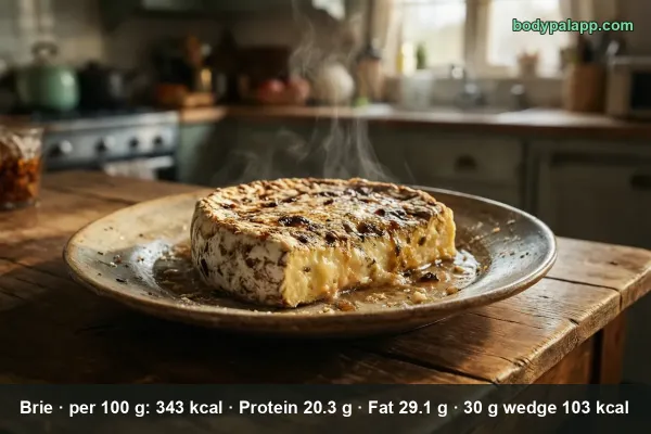 Brie calories