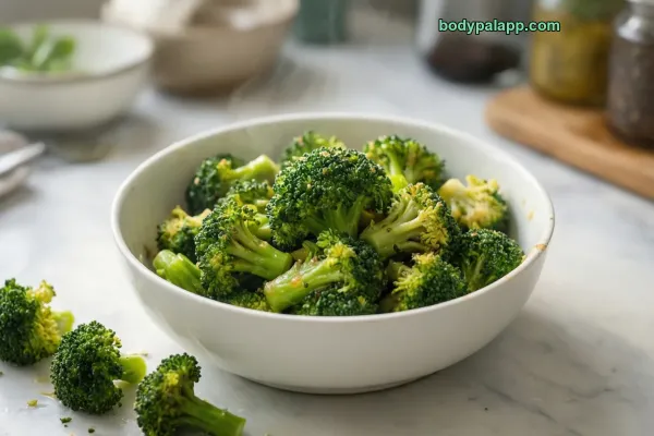 Steamed Broccoli Florets