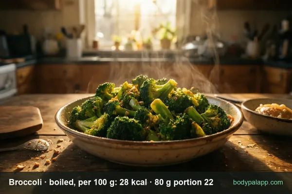 Broccoli calories