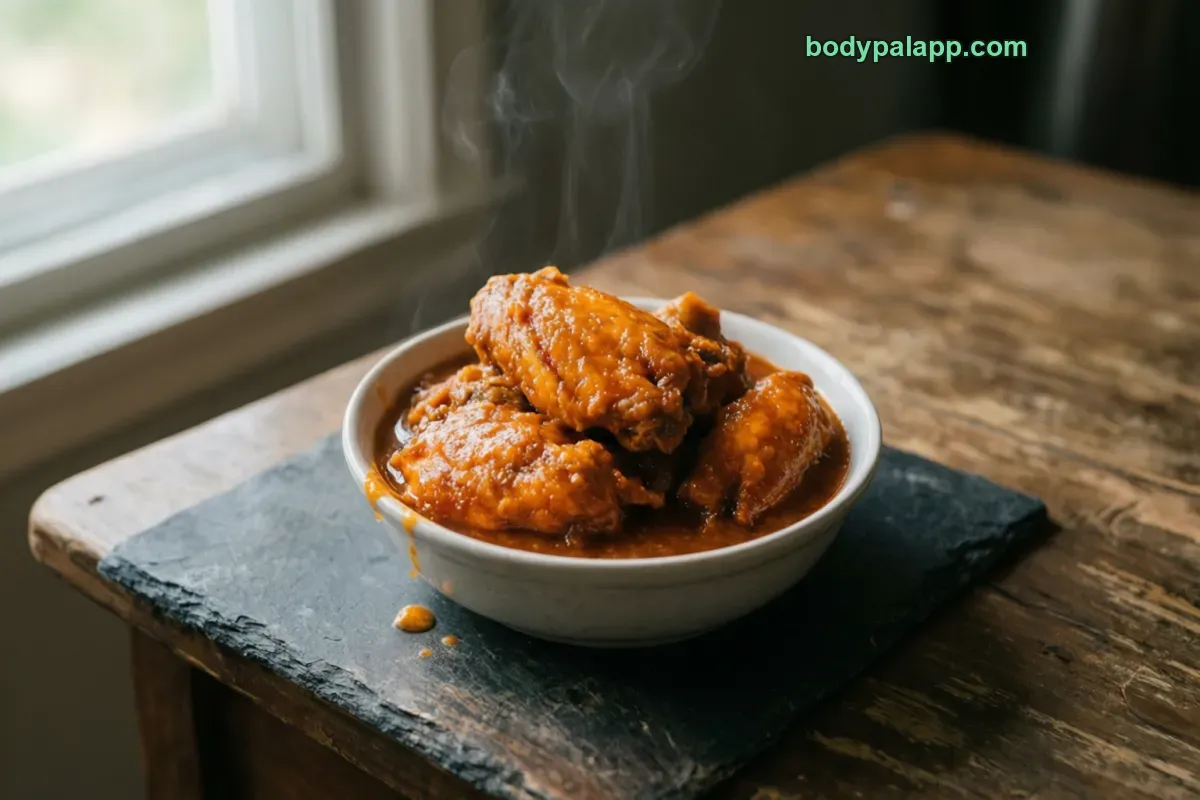 Buffalo sauce, bottled, ready to use