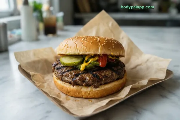 Burger King Hamburger
