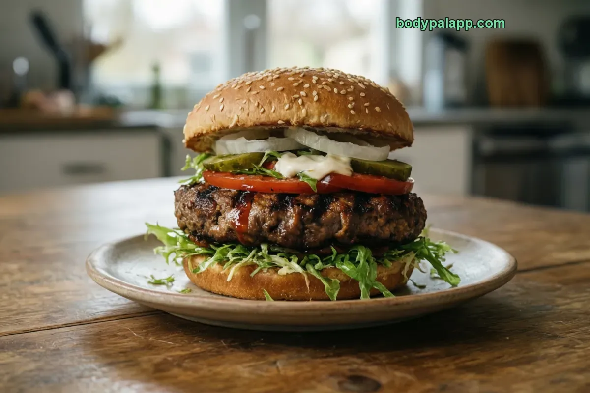 Whopper jr, fast food