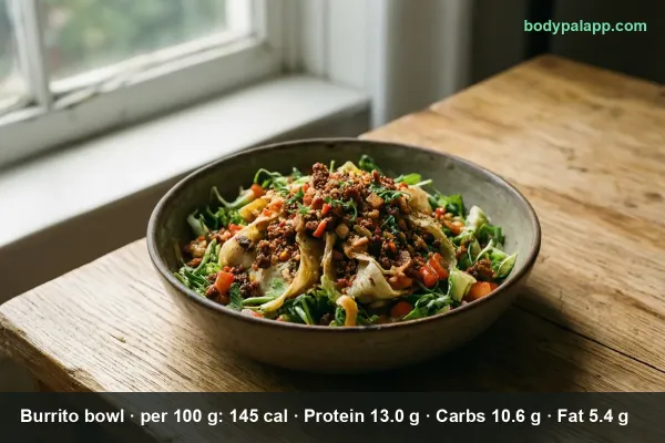 Burrito Bowl calories