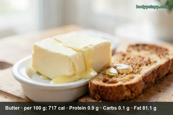 Butter calories