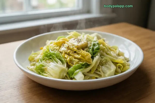 Steamed Cabbage