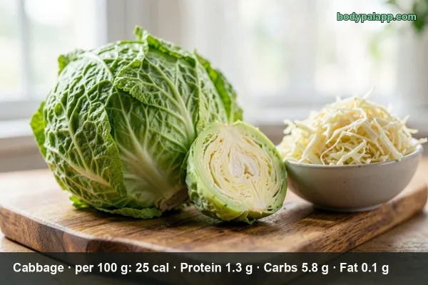 Cabbage calories