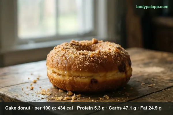 Cake donut calories
