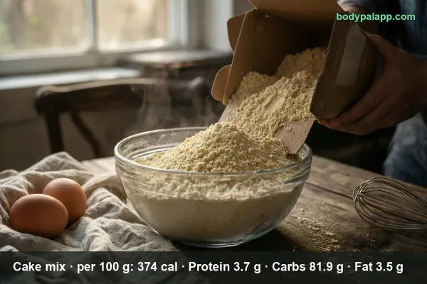Cake Mix calories