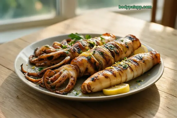 Grilled Calamari