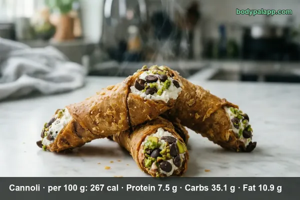 Cannoli calories