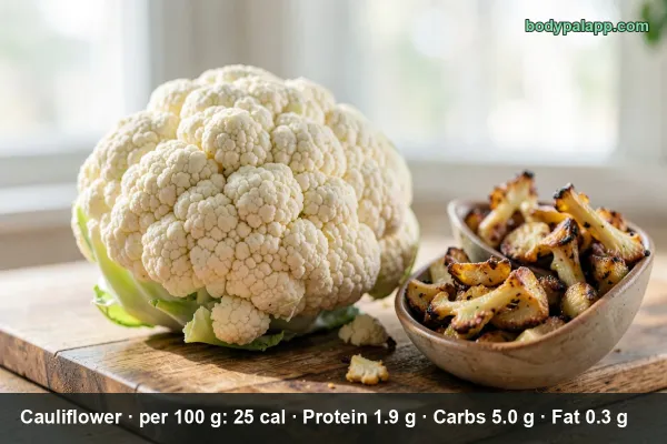 Cauliflower calories