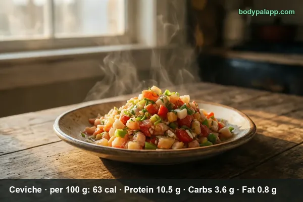 Ceviche calories