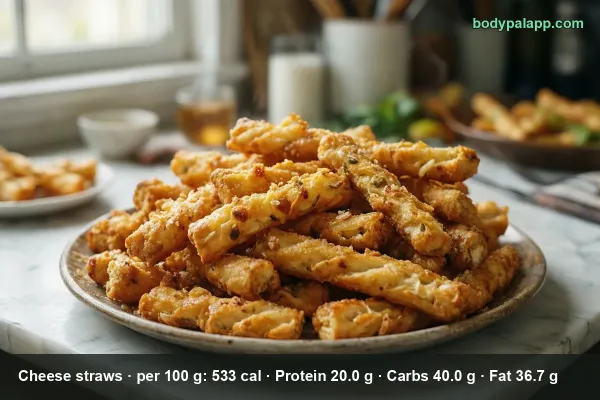 Cheese Straw calories