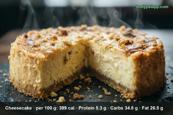 Cheesecake calories