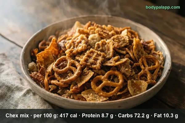 Chex Mix calories