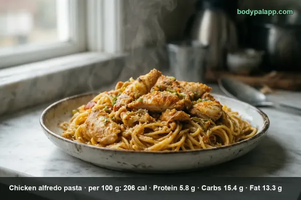 Chicken Alfredo Pasta calories
