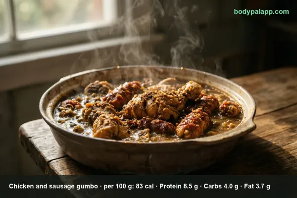 Chicken And Sausage Gumbo calories