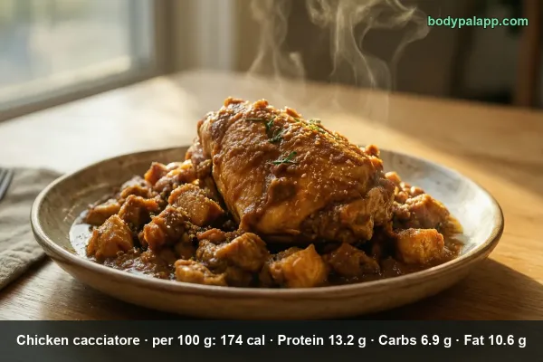 Chicken Cacciatore calories