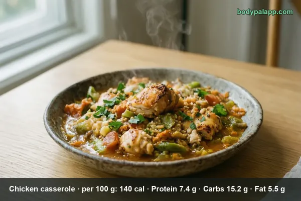 Chicken Casserole calories