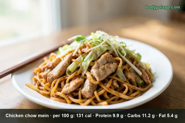 Chicken Chow Mein calories