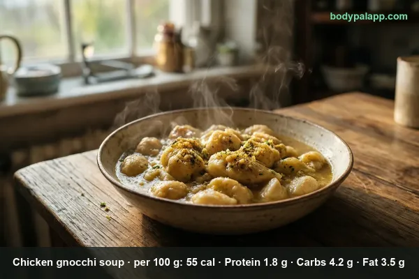 Chicken Gnocchi Soup calories