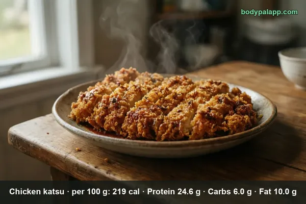 Chicken Katsu calories