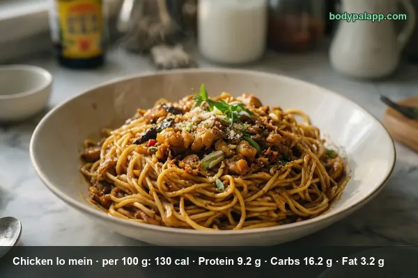 Chicken Lo Mein calories
