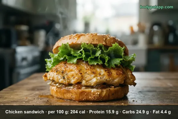 Chicken Sandwich calories