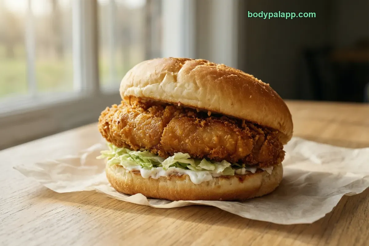Mcdonald's mcchicken, fast food
