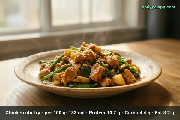 Chicken Stir Fry calories