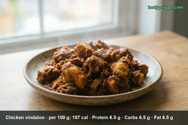 Chicken Vindaloo calories